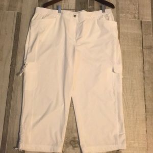 Chico’s Zenergy White Capris